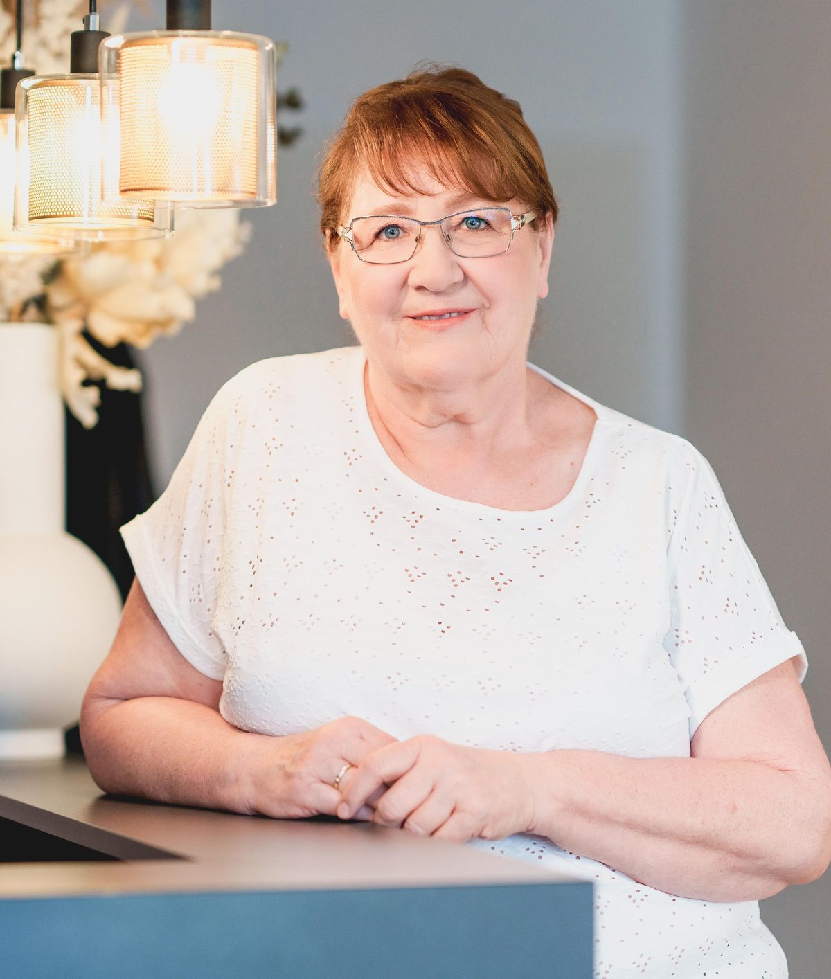 Erna Pfaffenroth in ihrer Praxis in Bad Rappenau-Bonfeld